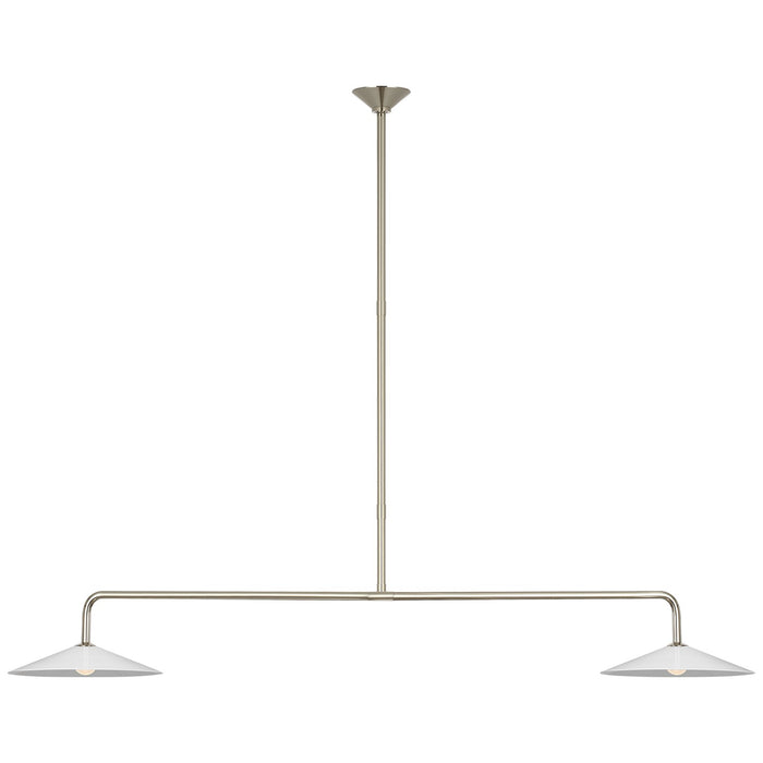 Visual Comfort Signature - AL 5035PN-WG - LED Pendant - Ponce - Polished Nickel
