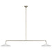Visual Comfort Signature - AL 5035PN-WG - LED Pendant - Ponce - Polished Nickel