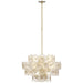 Visual Comfort Signature - JN 5035HAB-GF - LED Chandelier - Gianna - Hand-Rubbed Antique Brass