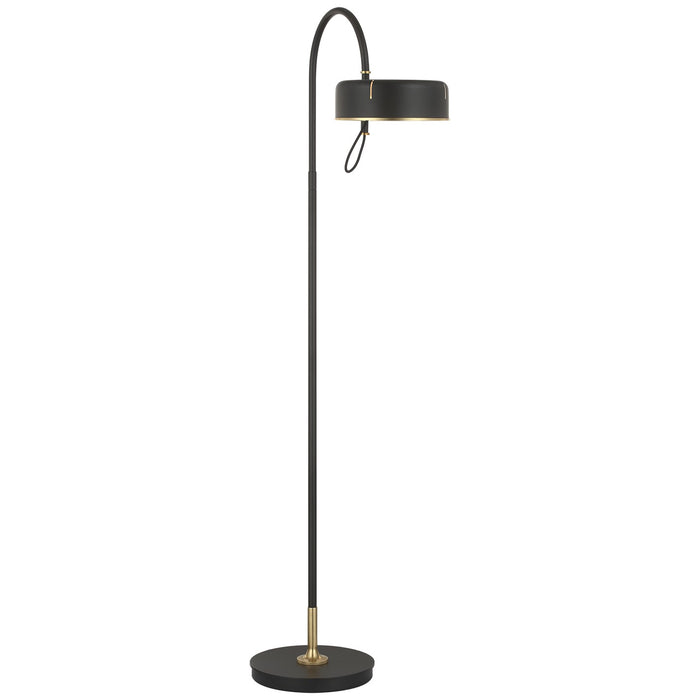 Visual Comfort Signature - TOB 1130MI/HAB-MI - LED Floor Lamp - Oso - Modern Iron and Hand-Rubbed Antique Brass