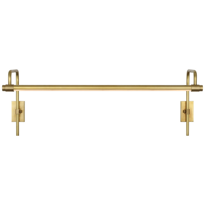 Visual Comfort Signature - TOB 2612HAB - LED Picture Light - Kidd - Hand-Rubbed Antique Brass