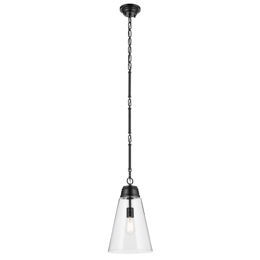 Marsailli One Light Pendant Black