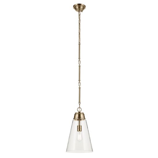 Marsailli One Light Pendant Champagne Bronze