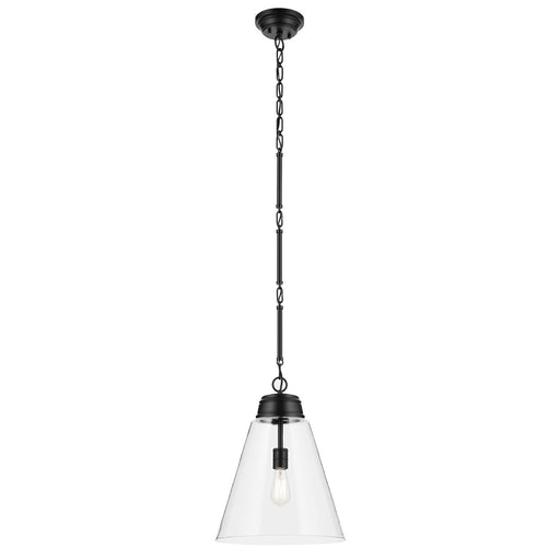 Marsailli One Light Pendant Black