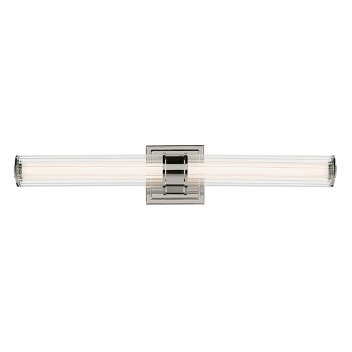 Laurene LED Linear Bath Polished Nickel