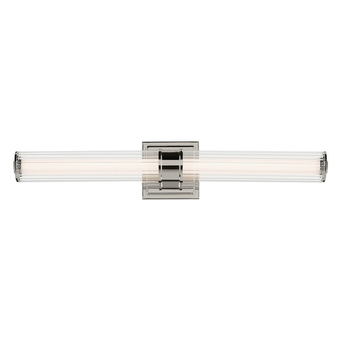 Kichler - 55196PNLED - LED Linear Bath - Laurene - Polished Nickel