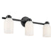 Kichler - 55202BK - Three Light Bath - Shae - Black