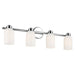 Kichler - 55203CH - Four Light Bath - Shae - Chrome