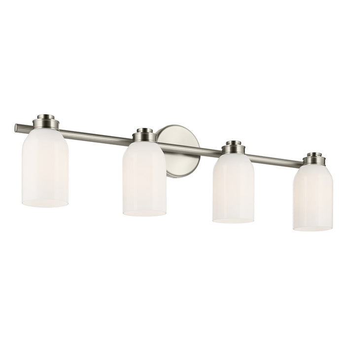 Kichler - 55203NI - Four Light Bath - Shae - Brushed Nickel