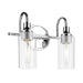 Kichler - 55210CH - Two Light Bath - Kavi - Chrome
