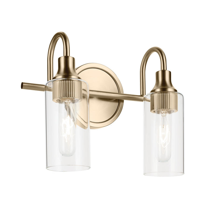Kichler - 55210CPZ - Two Light Bath - Kavi - Champagne Bronze