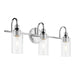 Kichler - 55211CH - Three Light Bath - Kavi - Chrome