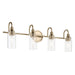 Kichler - 55212CPZ - Four Light Bath - Kavi - Champagne Bronze
