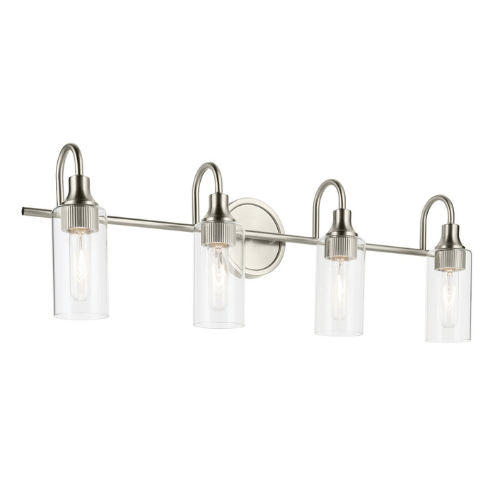 Kichler - 55212NI - Four Light Bath - Kavi - Brushed Nickel