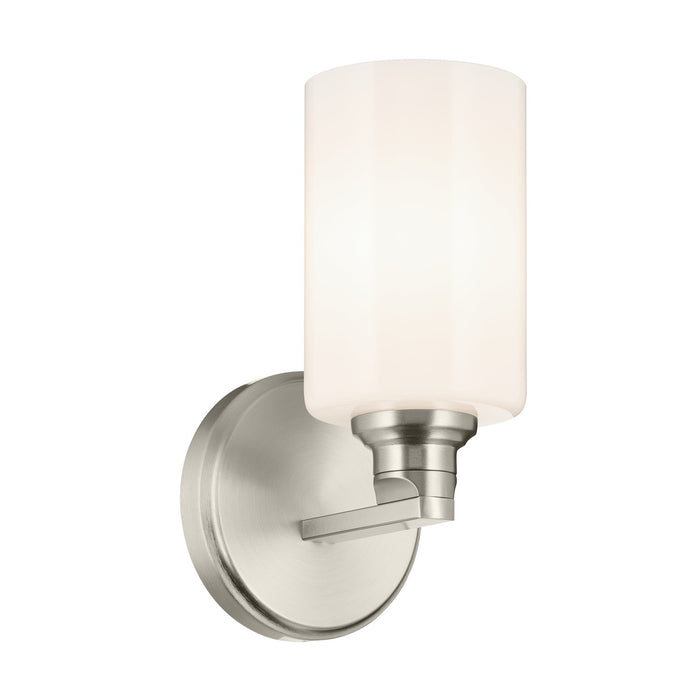Kichler - 55224NI - One Light Wall Sconce - Gioe - Brushed Nickel