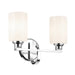 Kichler - 55225CH - Two Light Bath - Gioe - Chrome
