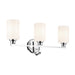 Kichler - 55226CH - Three Light Bath - Gioe - Chrome