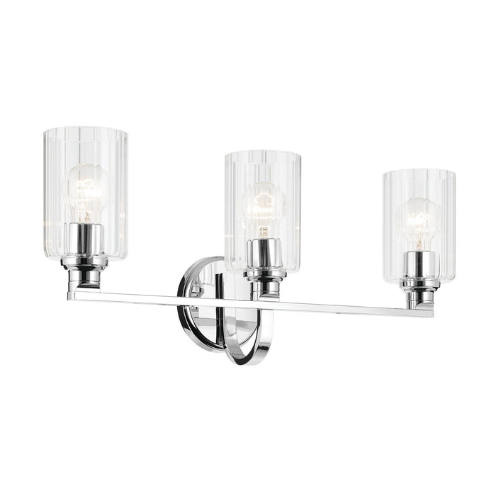 Kichler - 55226CHFLU - Three Light Bath - Gioe - Chrome