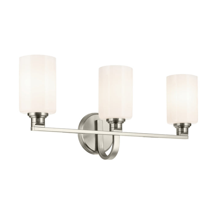 Kichler - 55226NI - Three Light Bath - Gioe - Brushed Nickel