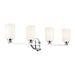 Kichler - 55227CH - Four Light Bath - Gioe - Chrome