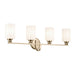 Kichler - 55227CPZ - Four Light Bath - Gioe - Champagne Bronze