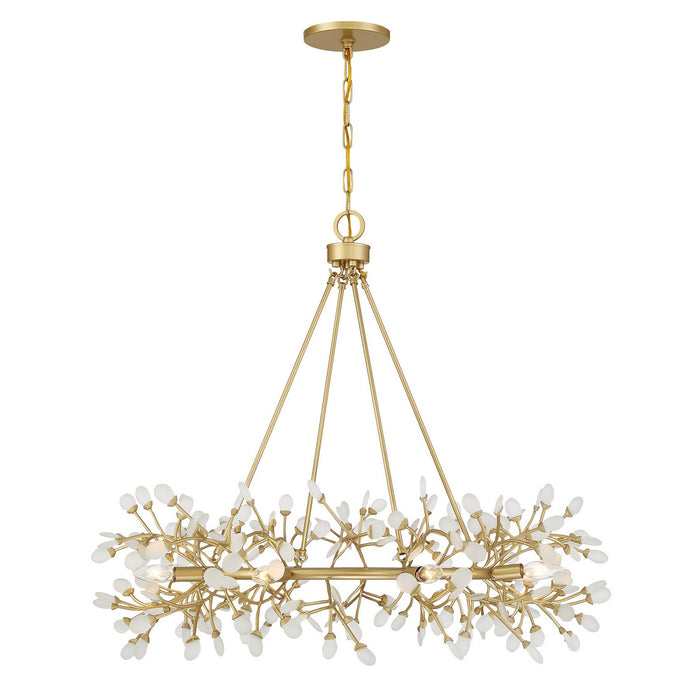 Savoy House - 1-9855-8-328 - Eight Light Chandelier - Once - Spun Gold