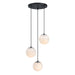 Designers Fountain - D282M-3CHA-MB - Three Light Chandelier - Circo - Matte Black
