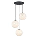 Designers Fountain - D282M-3CHC-MB - Three Light Chandelier - Circo - Matte Black