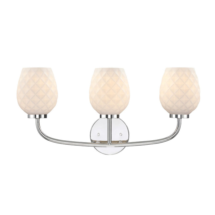 Designers Fountain - D289M-3B-PN - Three Light Vanity - Dita - Polished Nickel