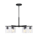 Designers Fountain - D309M-6CH-MB - Six Light Chandelier - Haven - Matte Black