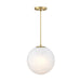 Designers Fountain - D342M-12P-BG - One Light Pendant - Pixie - Burshed Gold