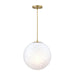 Designers Fountain - D342M-14P-BG - One Light Pendant - Pixie - Burshed Gold