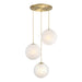 Designers Fountain - D342M-3CHC-BG - Three Light Chandelier - Pixie - Brushed Gold