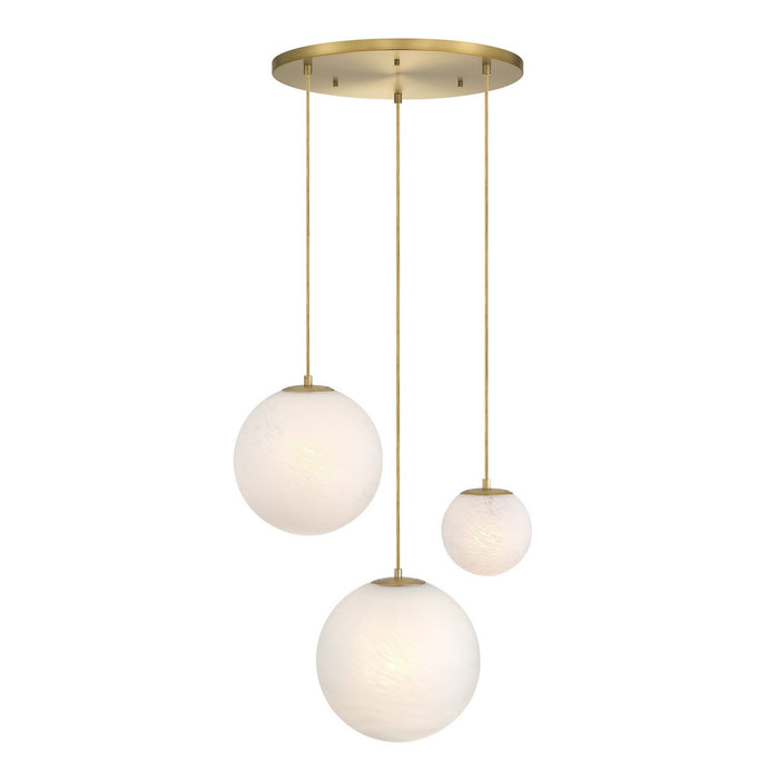 Designers Fountain - D342M-3CHD-BG - Three Light Chandelier - Pixie - Brushed Gold