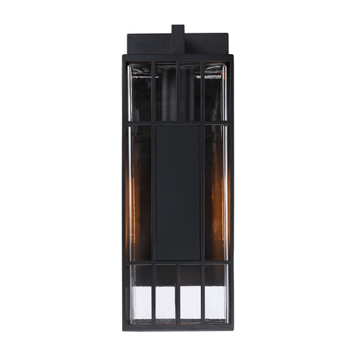 Edgehill One Light Outdoor Wall Sconce Matte Black