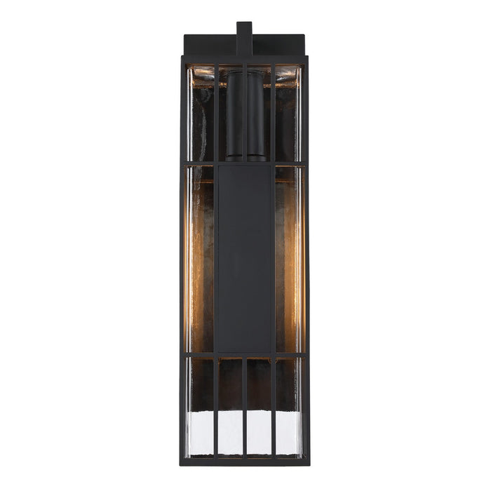 Designers Fountain - D351M-22EW-BK - One Light Outdoor Wall Sconce - Edgehill - Matte Black