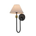 Artcraft - AC12031BB - One Light Wall Sconce - Providence - Black, Brushed Brass