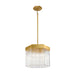 Artcraft - AC12062BR - Three Light Pendant - Emma - Brushed Brass