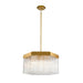 Artcraft - AC12063BR - Seven Light Chandelier - Emma - Brushed Brass