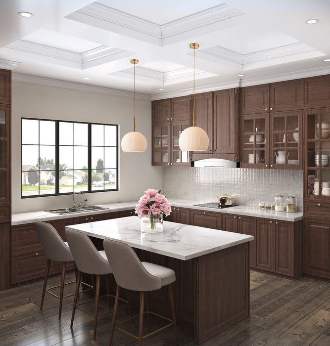 Artcraft - AC12110BR - One Light Pendant - Kate - Brushed Brass