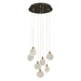 Artcraft - AC12152BB - LED Chandelier - Snowflake - Satin Brass