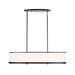 Artcraft - AC12164BK - Eight Light Island Pendant - High Street - Black