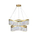 Artcraft - AC12202BR - LED Chandelier - Jules - Brass