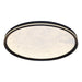 Artcraft - AC6873BK - LED Flush Mount - Luna - Black