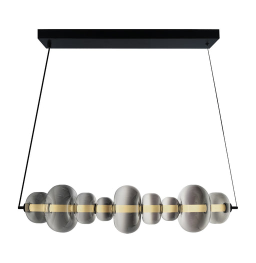 Artcraft - AC6911SM - LED Island Pendant - Astra - Black