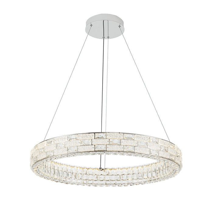 Artcraft - AC6922PN - LED Chandelier - Elegance - Chrome