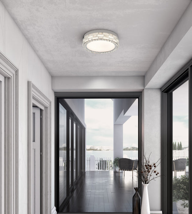 Artcraft - AC6925PN - LED Flush Mount - Elegance - Chrome