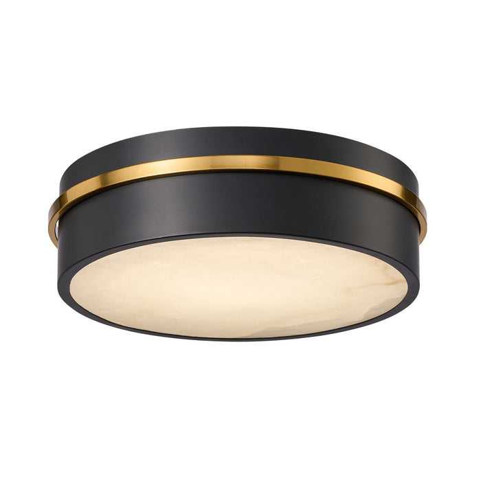 Artcraft - AC6990BB - LED Flush Mount - Dax - Black, Brass