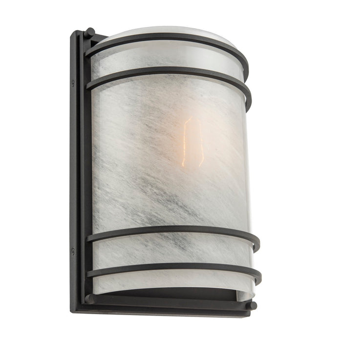 Artcraft - AC8728BK - One Light Outdoor Wall Sconce - Keswick - Black