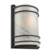 Artcraft - AC8728BK - One Light Outdoor Wall Sconce - Keswick - Black